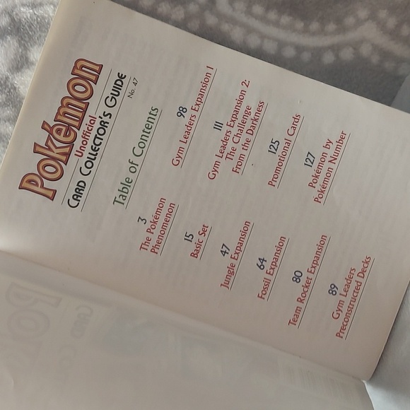 Pokemon/Card Collector's Guide,1999 - Picture 3 of 13